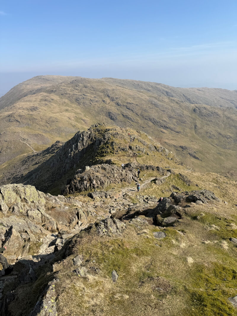 Part way up Coniston Old Man
